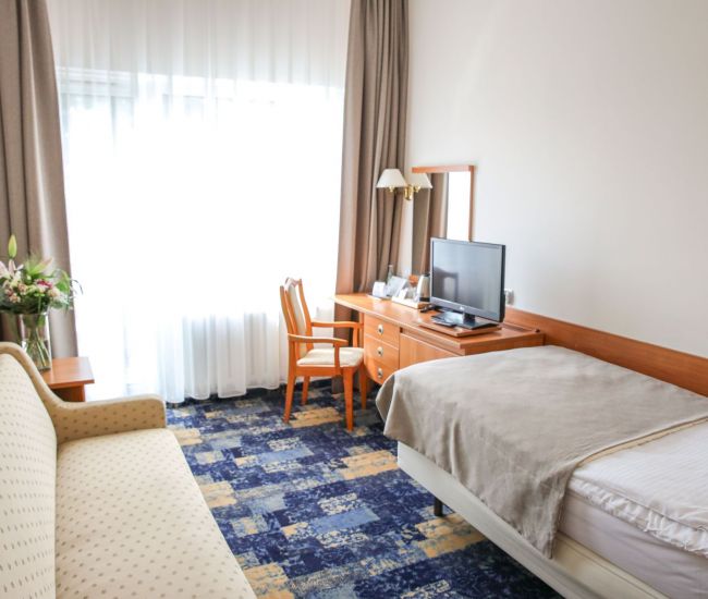 Pokój 1-os. - w budynku z windą